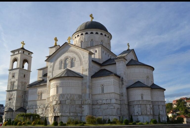 Saborni Hram Hristovog Vaskrsenja - The Cathedral of Christ’s Resurrection. Montenegro. Montenegro the land of the black mountains