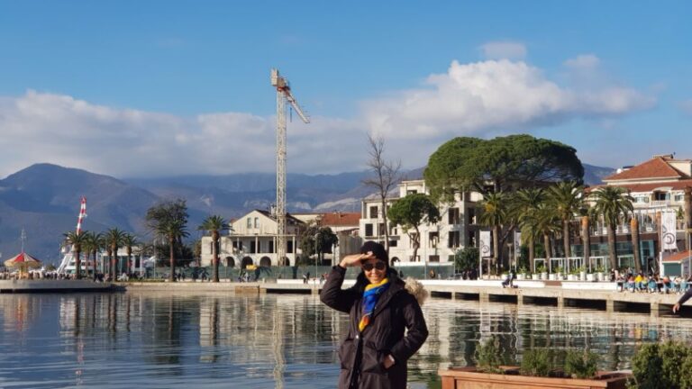 Scenic Tivat - Montenegro. Montenegro the land of the black mountains