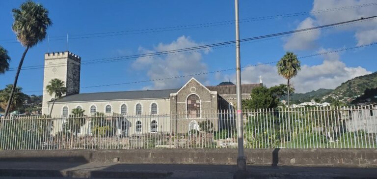 St. George’s Anglican Church. St. Vincent and the Grenadines the Gem of the Antilles