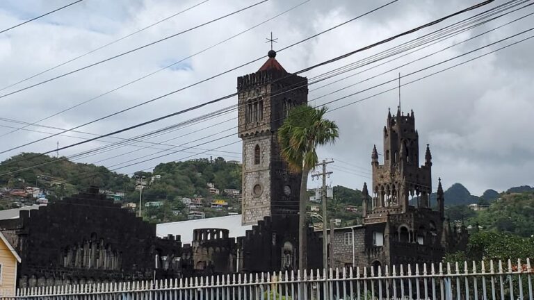 St. Mary’s Cathedral of the Assumption. St. Vincent and the Grenadines the Gem of the Antilles