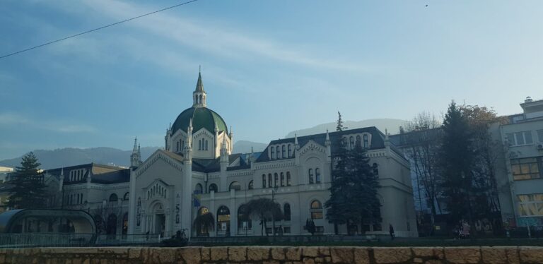 The Academy of Fine Arts - Sarajevo, Bosnia. solo traveller in Sarajevo, Bosnia and Herzegovina.