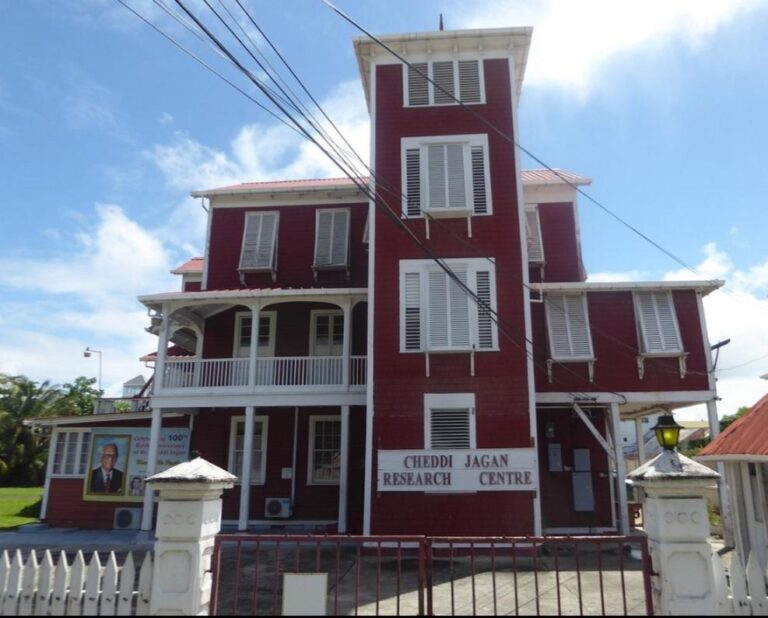 The Cheddi Jagan Research Centre. Guyana, the Land of Many Waters