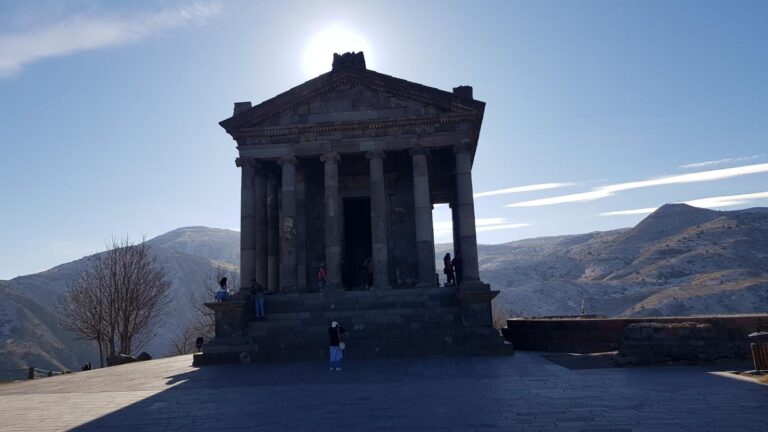 The Garni (Pagan) Temple. Armenia, the first country to accept Christianity
