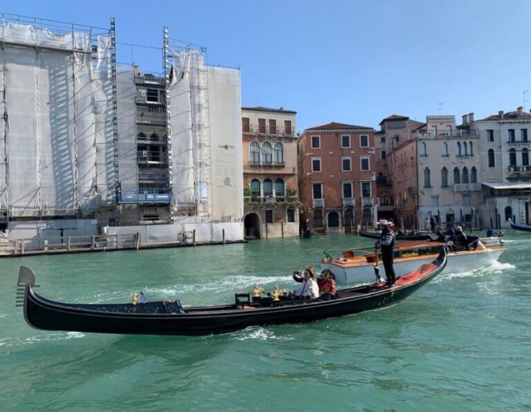 The Gondolas (private taxi). Venice, Italy’s floating city