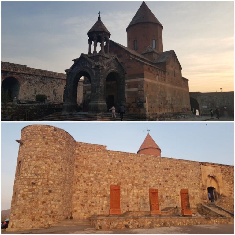 The Khor Virap Monastery. Armenia, the first country to accept Christianity