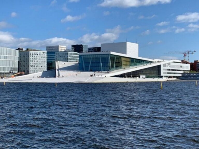 The Norwegian National Opera & Ballet Opera House .. Norway is home to the Midnight Sun and Polar Nights