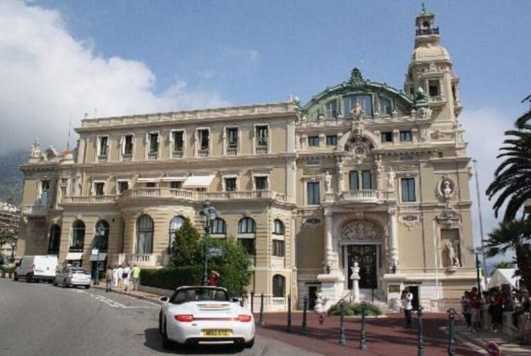 The Opera House of Monte Carlo. Monaco, the second-smallest country on earth.