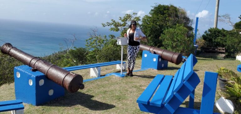 The Princess Royal Hospital view at Hospital Hill in the Belair Region. Grenada, the Spice Isle of the Caribbean