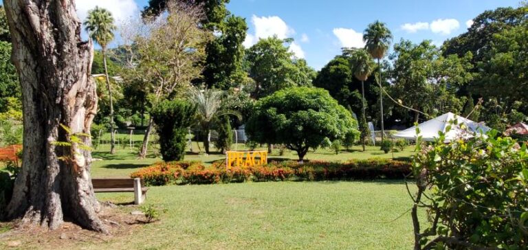 The St. Vincent and Grenadines Botanical Garden. St. Vincent and the Grenadines the Gem of the Antilles