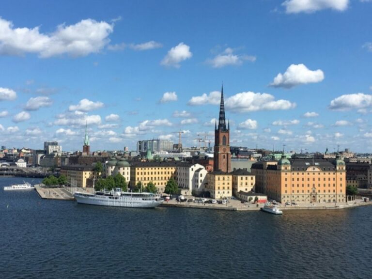 The Stockholm Canal and Skyline. 15 most expensive cities to visit