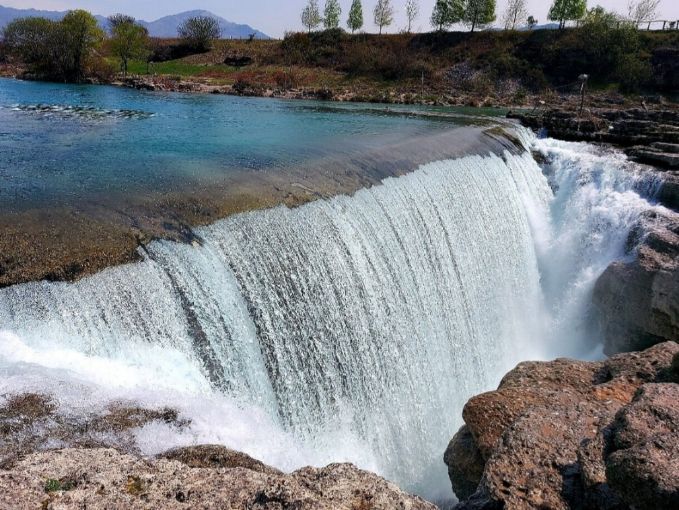 The Vodopad (Niagara) Falls. Montenegro. Montenegro the land of the black mountains