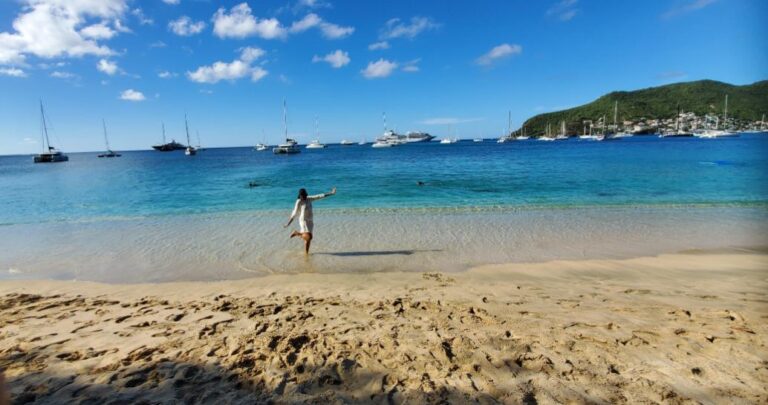 The gorgeous Lower Bay Beach – Bequia. St. Vincent and the Grenadines the Gem of the Antilles