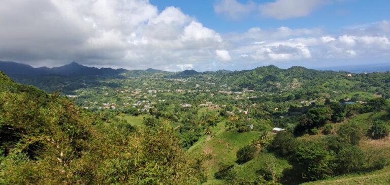 The green, serene, and pristine Mesopotamia Valley. St. Vincent and the Grenadines the Gem of the Antilles