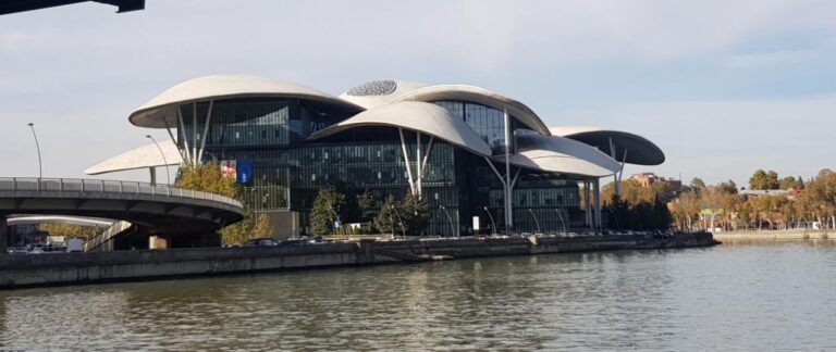 The house of Justice - Public Service Hall (round roofs building). Georgia, the mystical transcontinental nation