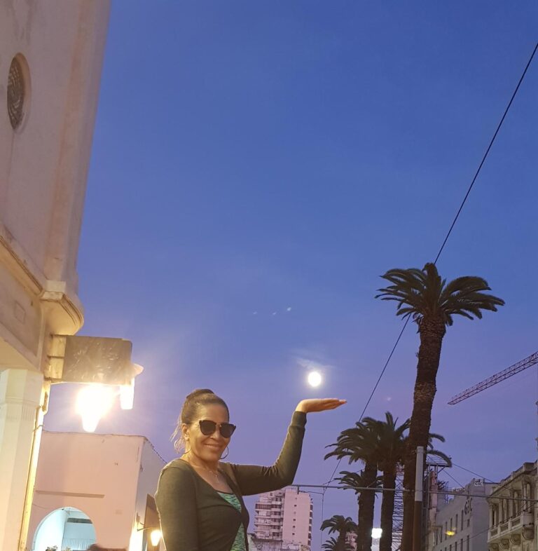 The moon appears bigger in Morocco. Morocco, the Western Kingdom of Africa