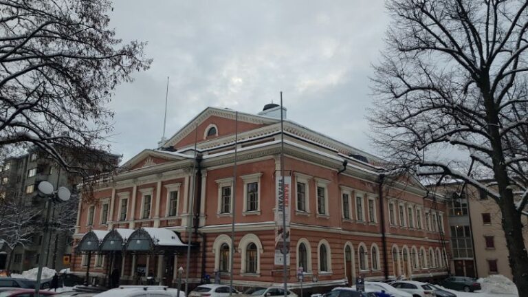 The old Opera House. Finland is the happiest country on earth