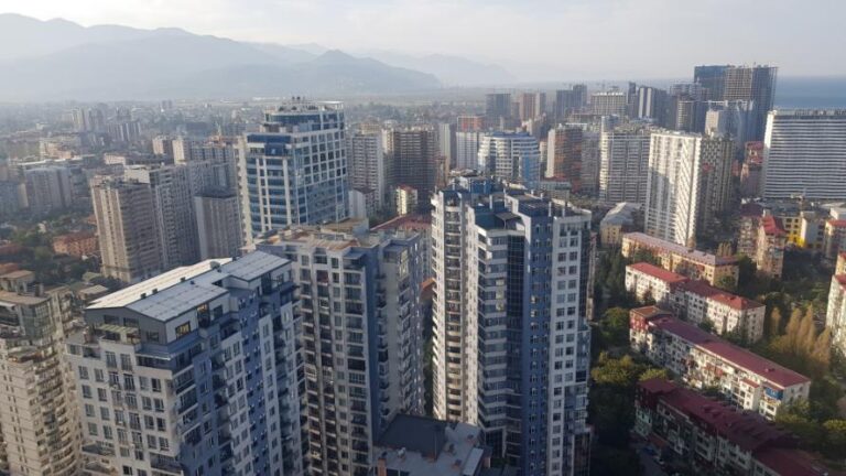 View of gorgeous Batumi City. Georgia, the mystical transcontinental nation