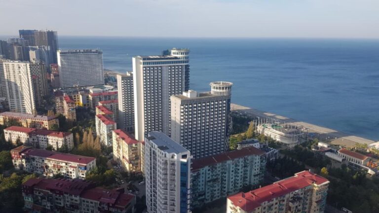 View of gorgeous Batumi City. Georgia, the mystical transcontinental nation