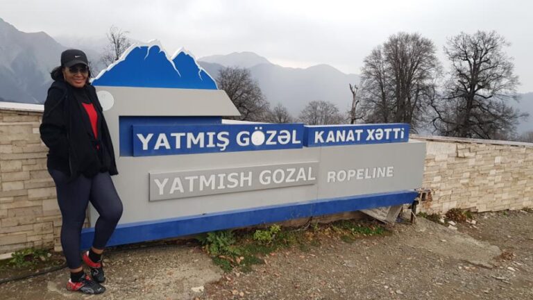 Yamish Gozal Mountain. Azerbaijan the land of fire