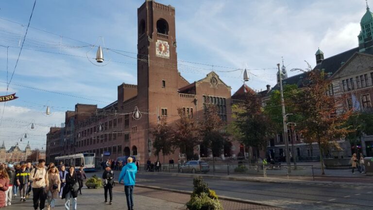 beautiful city of Amsterdam. Amsterdam home to the Red Light District