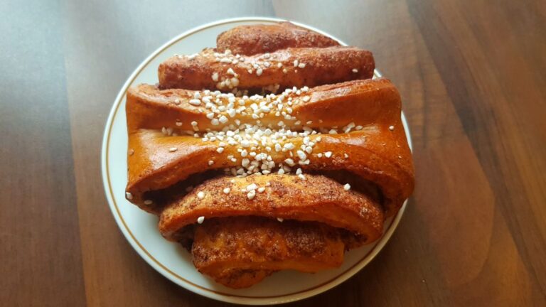 korvapussti (Cinnamon bun). Finland is the happiest country on earth