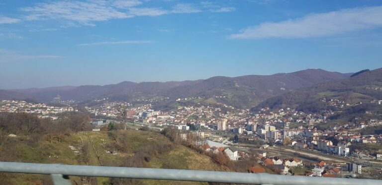 the outskirts of Pristina. Kosovo the youngest country in Europe
