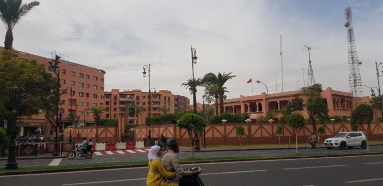 the streets of Marrakech. Morocco, the Western Kingdom of Africa