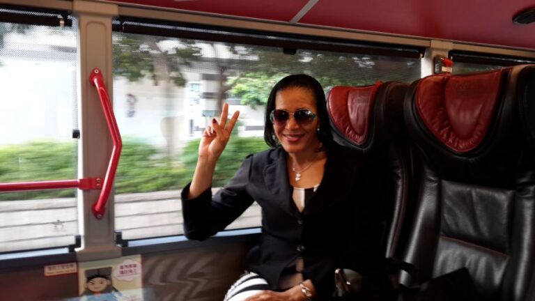 Riding the airport bus in Hong Kong. 20 things everyone should know about travel